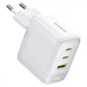 МЗП Baseus EnerFill FE22 70W (2*Type-C+USB) black