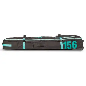Сноуборд чехол на колёсах черно-мятный UA
