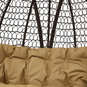 Крісло-кокон Home Rest Everest Коричневый/бежевий UA