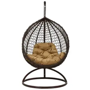 Крісло-кокон Home Rest Everest Коричневый/бежевий UA