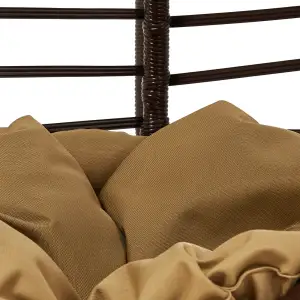 Крісло-кокон Home Rest Everest Коричневый/бежевий UA
