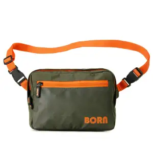 Сумка Born Utility Sling хакі-помаранчевий (0023090) UA