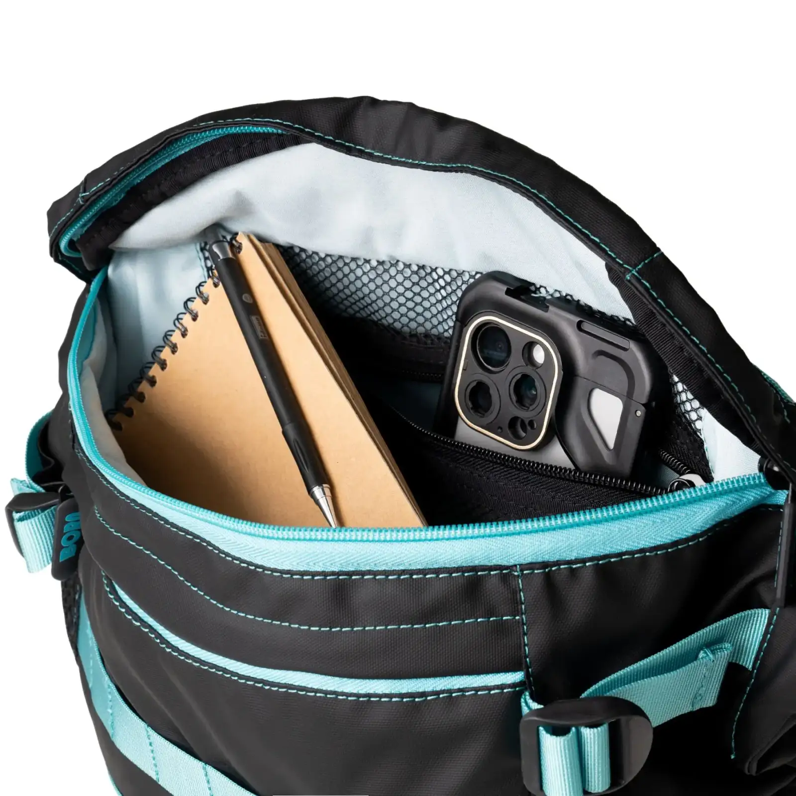 Сумка на пояс Born TechTrail bag black-mint UA