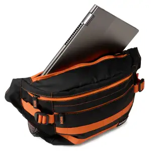 Сумка на пояс Born TechTrail bag black-orange UA