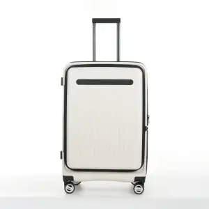 Чемодан Bagland Velo средний 72 л. белый (00322024) UA
