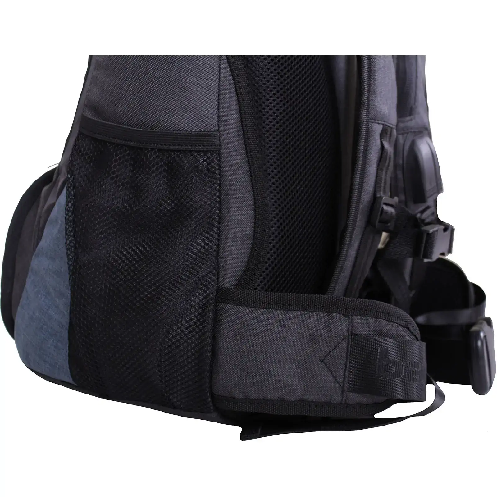 Рюкзак для ноутбука Bagland Granite 23 л. чорний/сірий (0012069) UA