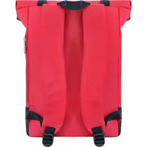 Рюкзак роллтоп Bagland Holder 25 л. червоний/чорний (0051666) UA