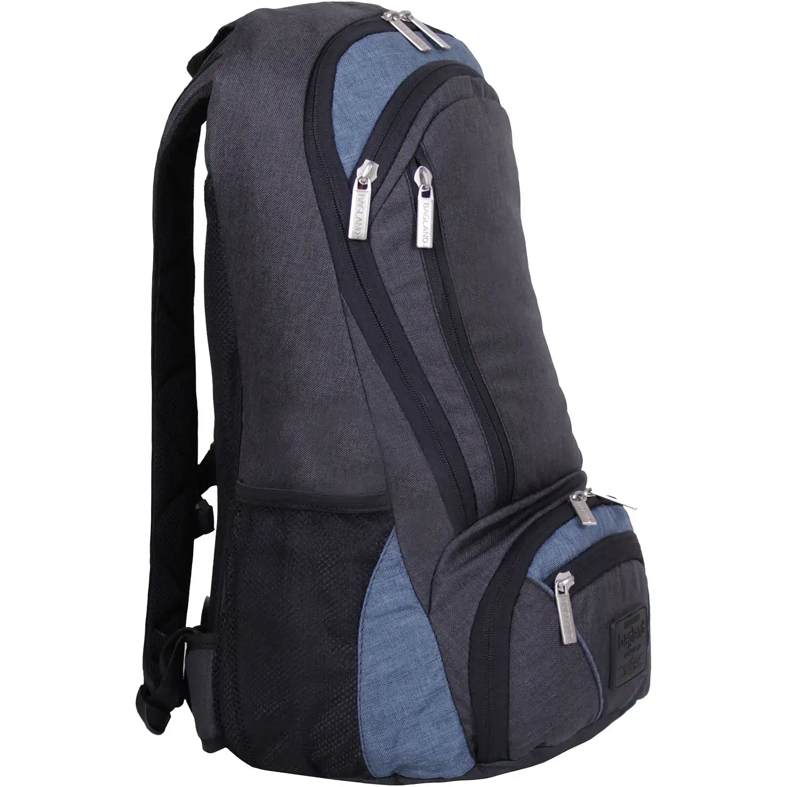 Рюкзак для ноутбука Bagland Granite 23 л. чорний/сірий (0012069) UA