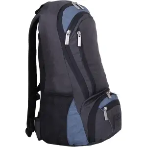 Рюкзак для ноутбука Bagland Granite 23 л. чорний/сірий (0012069) UA