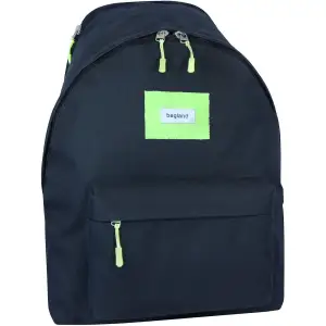 Рюкзак Bagland Stylish L 24 л. чорний 1300 (0051866) UA