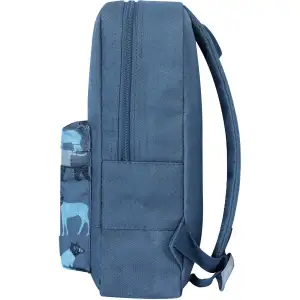 Рюкзак Bagland Молодіжний mini 8 л. сірий 740 (0050866) UA