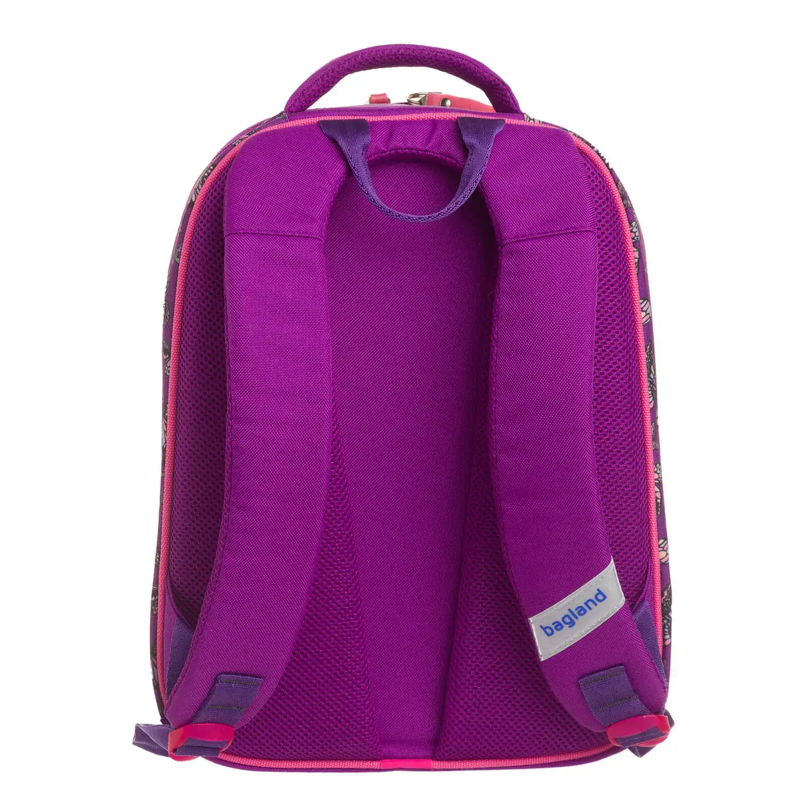 Рюкзак Bagland Turtle 17 л. фиолетовый 890 (0013466) UA