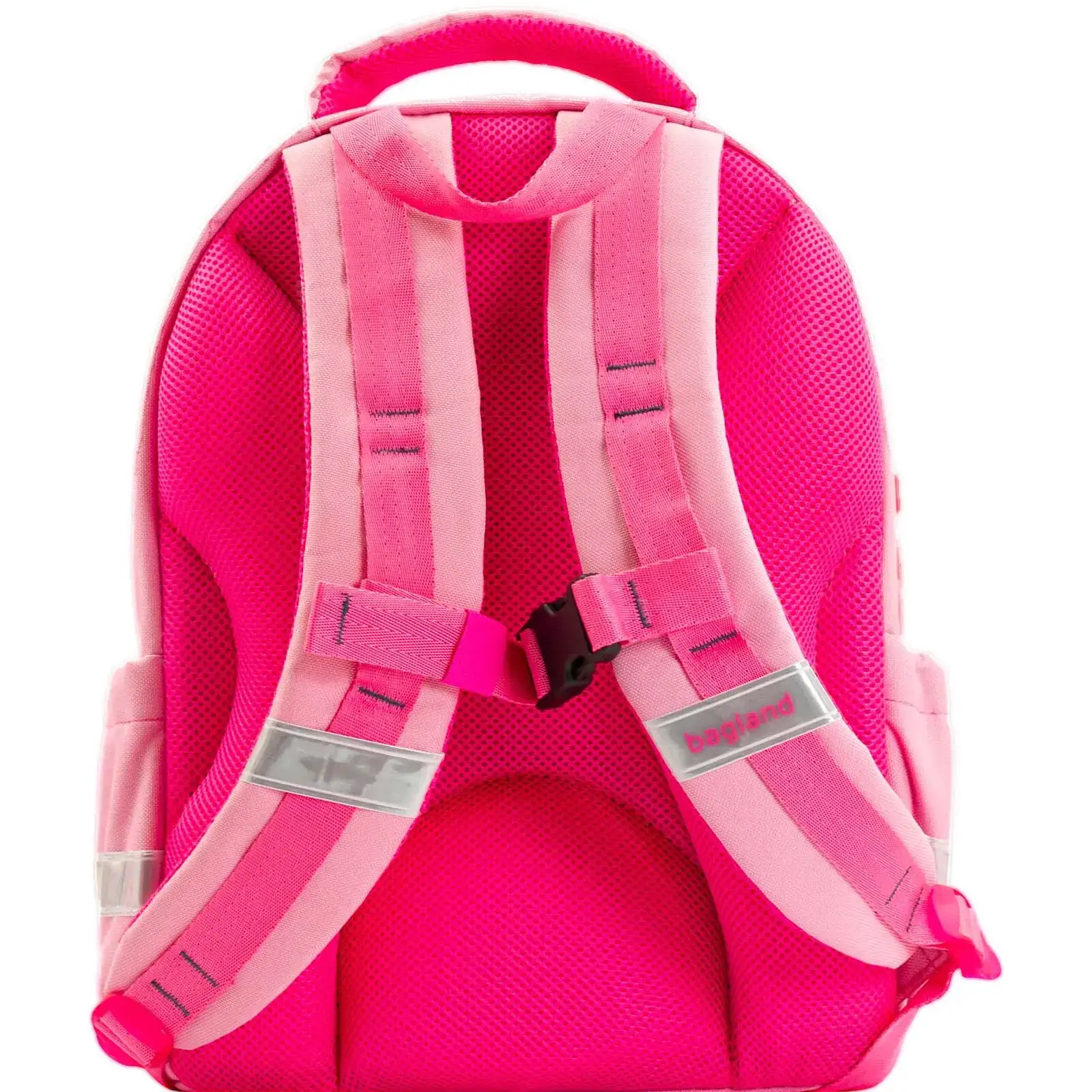 Рюкзак шкільний Bagland Butterfly 21 л. рожевий 1140 (0056566) UA