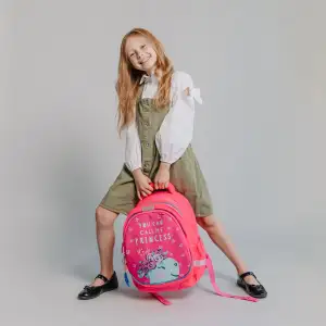 Рюкзак шкільний Bagland Butterfly 21 л. малиновий 1148 (0056566) UA