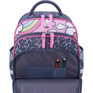 Рюкзак шкільний Bagland Mouse 321 сірий 511 (0051370) UA