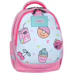 Рюкзак шкільний Bagland Butterfly 21 л. рожевий 1349 (0056566) UA
