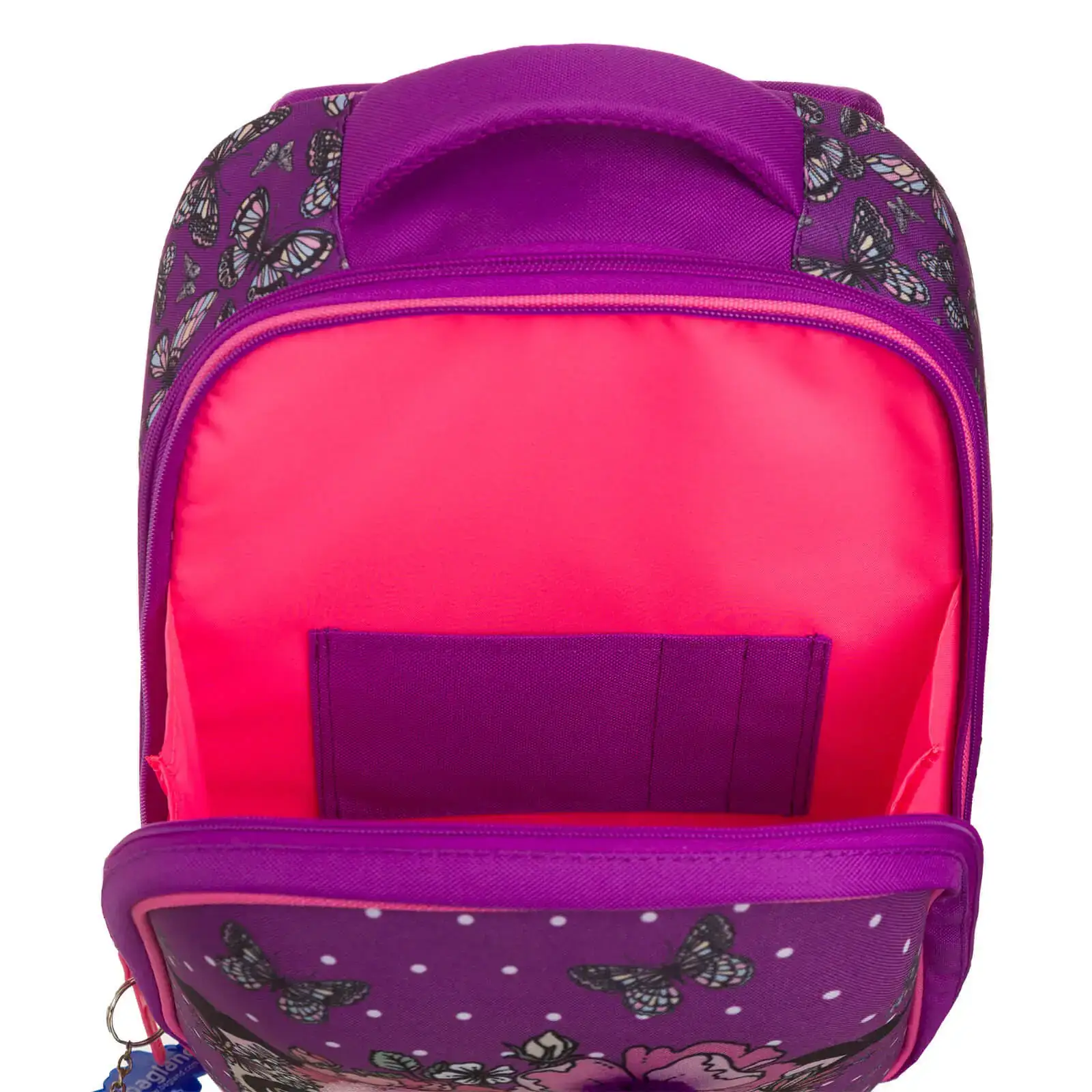 Рюкзак Bagland Turtle 17 л. фиолетовый 890 (0013466) UA