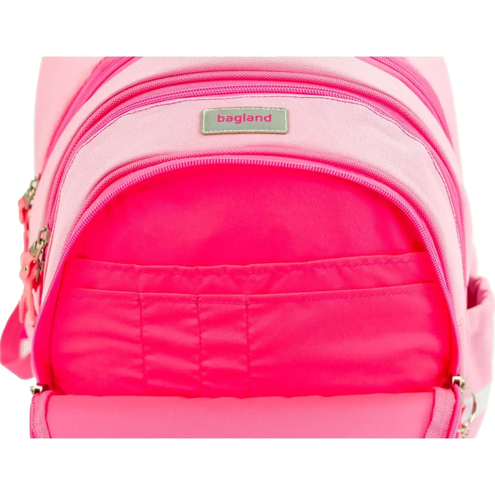 Рюкзак шкільний Bagland Butterfly 21 л. рожевий 1140 (0056566) UA