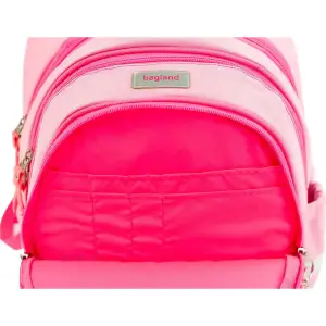 Рюкзак шкільний Bagland Butterfly 21 л. рожевий 1140 (0056566) UA
