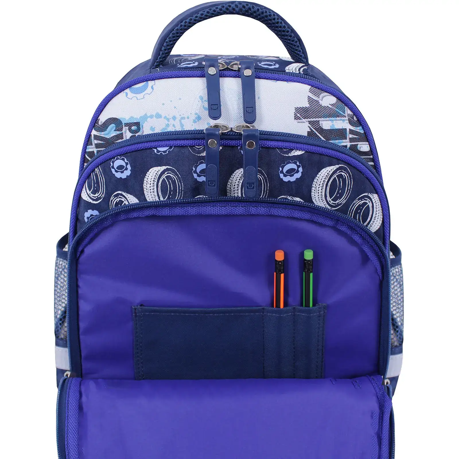 Рюкзак шкільний Bagland Mouse 225 синій 551 (0051370) UA