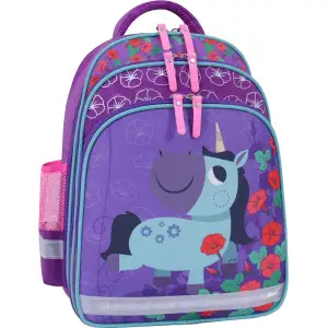 Рюкзак шкільний Bagland Mouse 339 фіолетовий 498 (0051370) UA