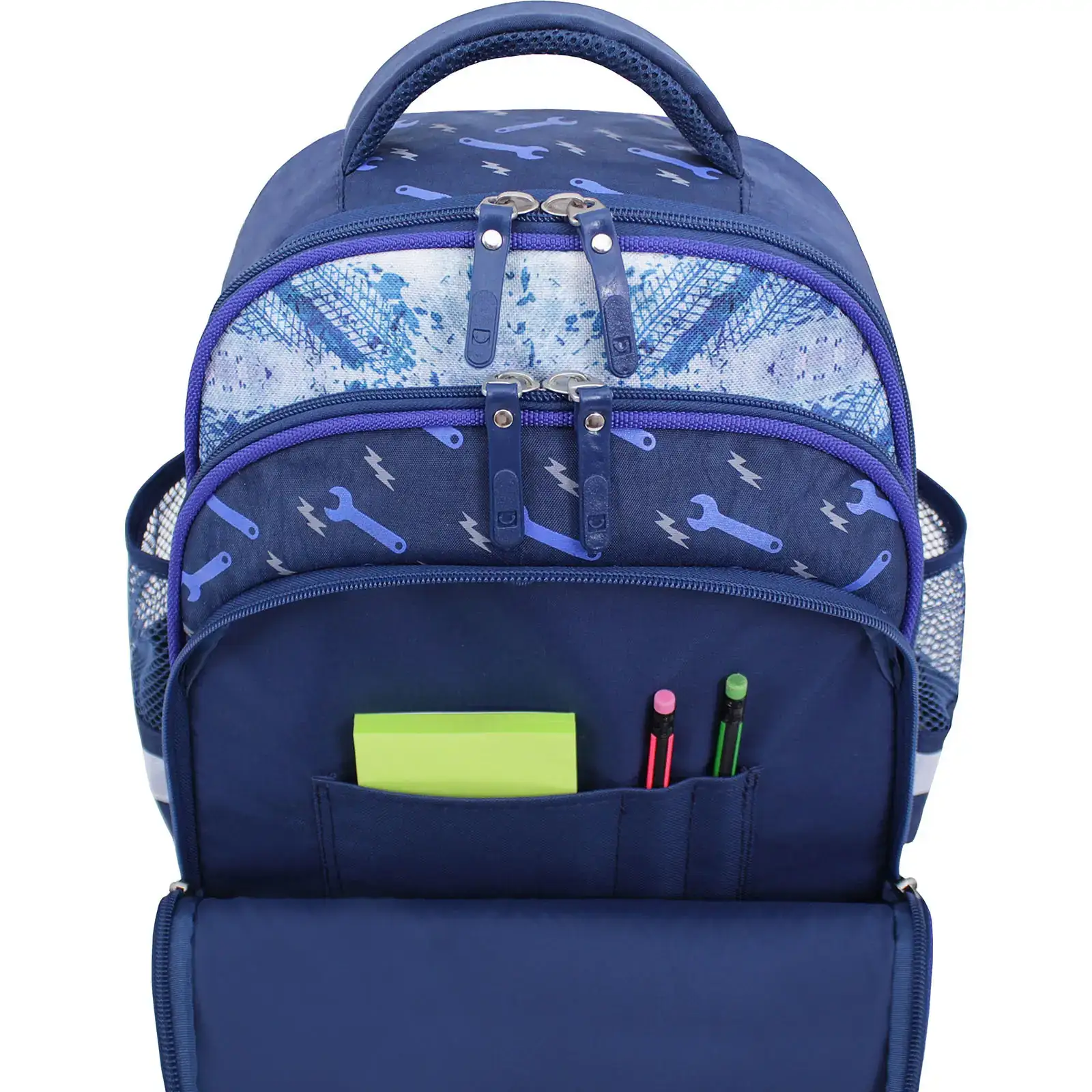 Рюкзак школьный Bagland Mouse 225 синий 534 (00513702) UA