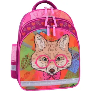 Рюкзак шкільний Bagland Mouse 143 малиновий 512 (0051370) UA