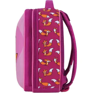 Рюкзак Bagland Turtle 17 л. малиновий 1035 (0013470) UA