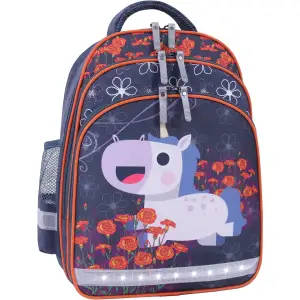 Рюкзак шкільний Bagland Mouse 321 сірий 499 (0051370) UA