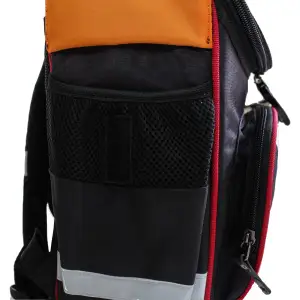 Рюкзак шкільний каркасний з ліхтариками Bagland Успіх 12 л. чорний 175k (00551703) UA