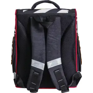 Рюкзак шкільний каркасний з ліхтариками Bagland Успіх 12 л. чорний 175k (00551703) UA