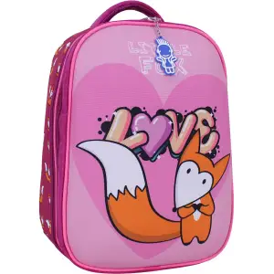 Рюкзак Bagland Turtle 17 л. малиновий 1035 (0013470) UA