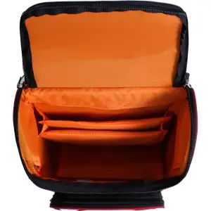 Рюкзак шкільний каркасний з ліхтариками Bagland Успіх 12 л. чорний 175k (00551703) UA