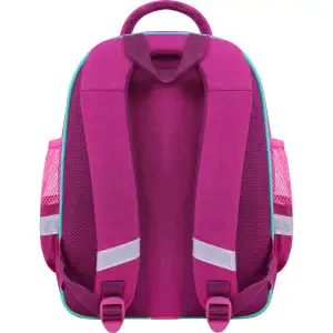 Рюкзак шкільний Bagland Mouse 143 малиновий 617 (0051370) UA