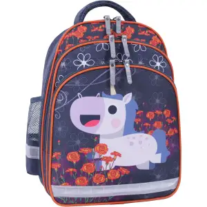 Рюкзак шкільний Bagland Mouse 321 сірий 499 (0051370) UA