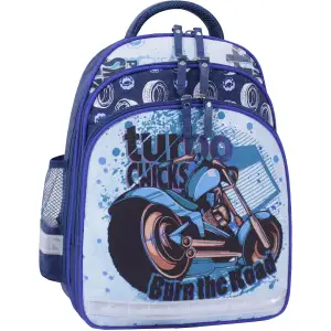 Рюкзак шкільний Bagland Mouse 225 синій 551 (0051370) UA