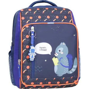 Рюкзак шкільний Bagland Школяр 8 л. синій 429 (0012870) UA