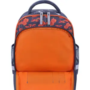 Рюкзак шкільний Bagland Mouse 321 сірий 499 (0051370) UA