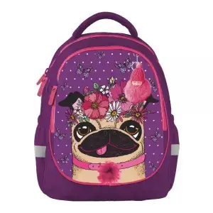 Рюкзак шкільний Bagland Butterfly 21 л. 339 фіолетовий 890 (0056566) UA