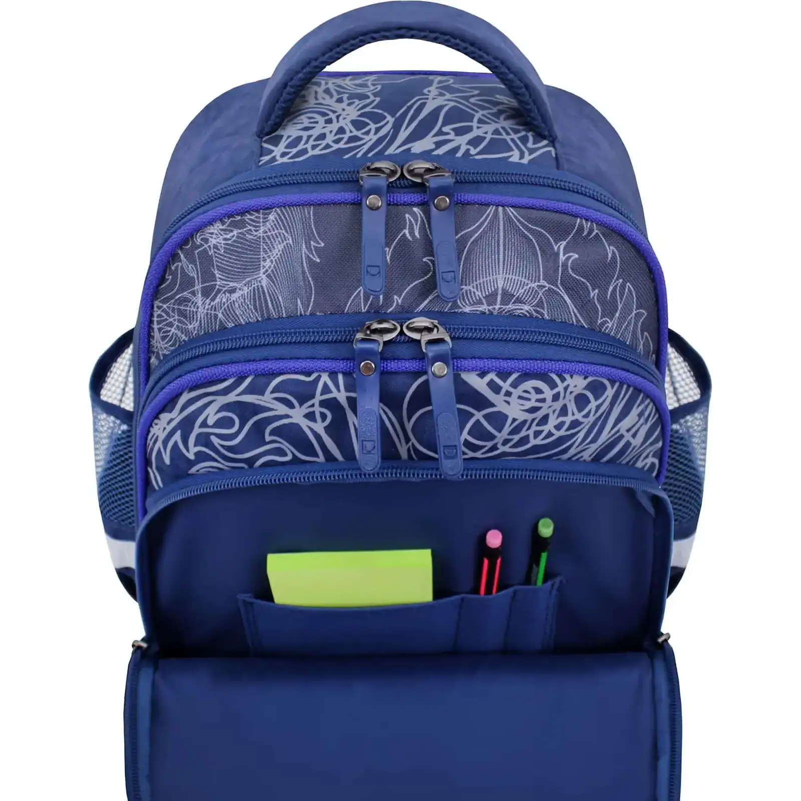 Рюкзак шкільний Bagland Mouse 225 синiй 506 (0051370) UA
