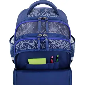 Рюкзак шкільний Bagland Mouse 225 синiй 506 (0051370) UA