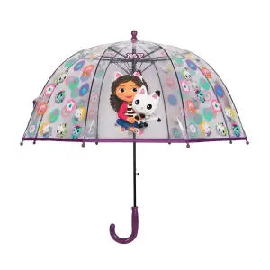 Зонт детский Yes Gabby Dollhouse прозрачный