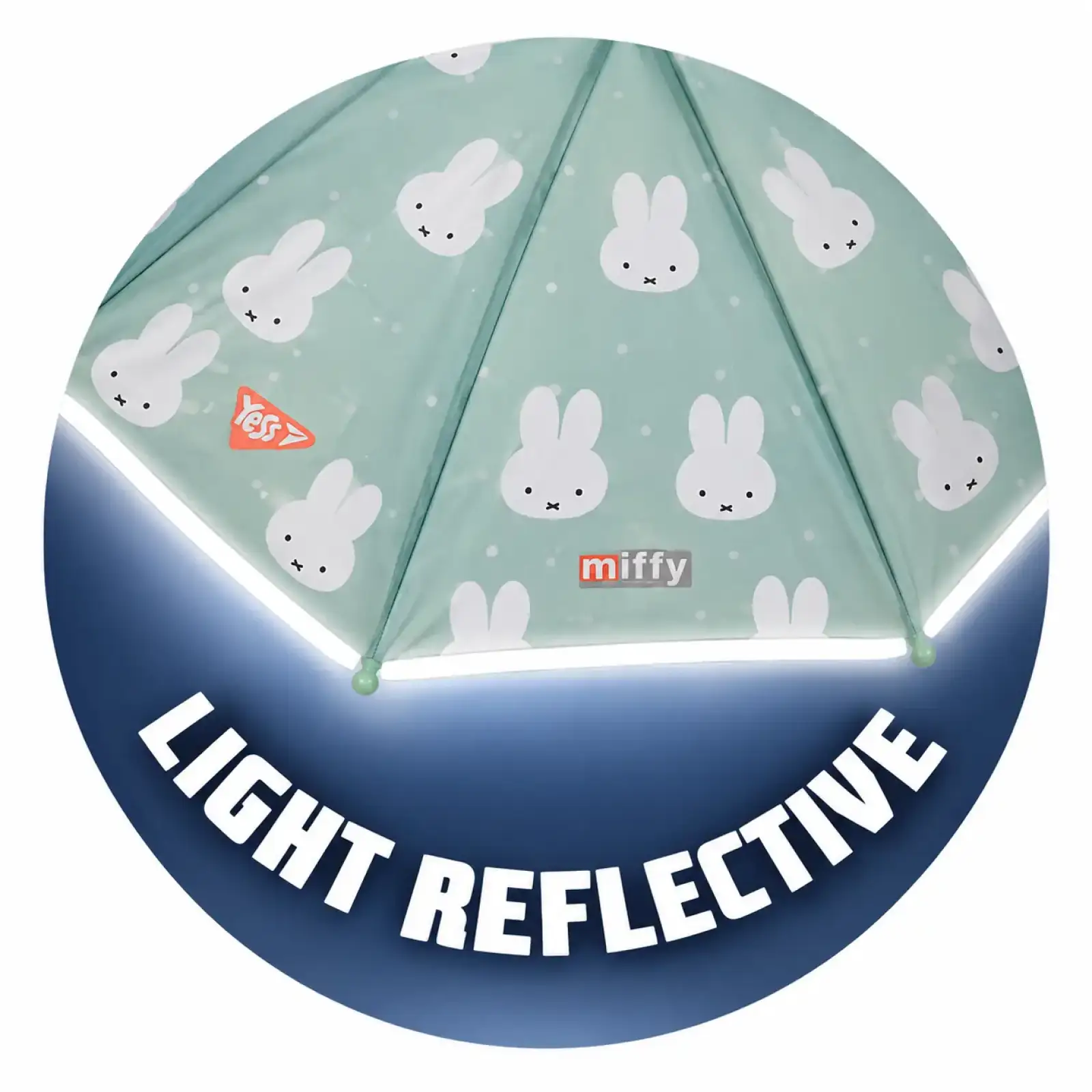 Зонт детский Yes Miffy со светоотражающим кантом