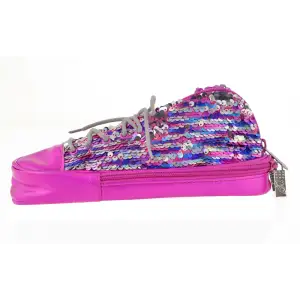 Пенал мягкий YES TP-24 ‘‘Sneakers with sequins‘‘ rainbow