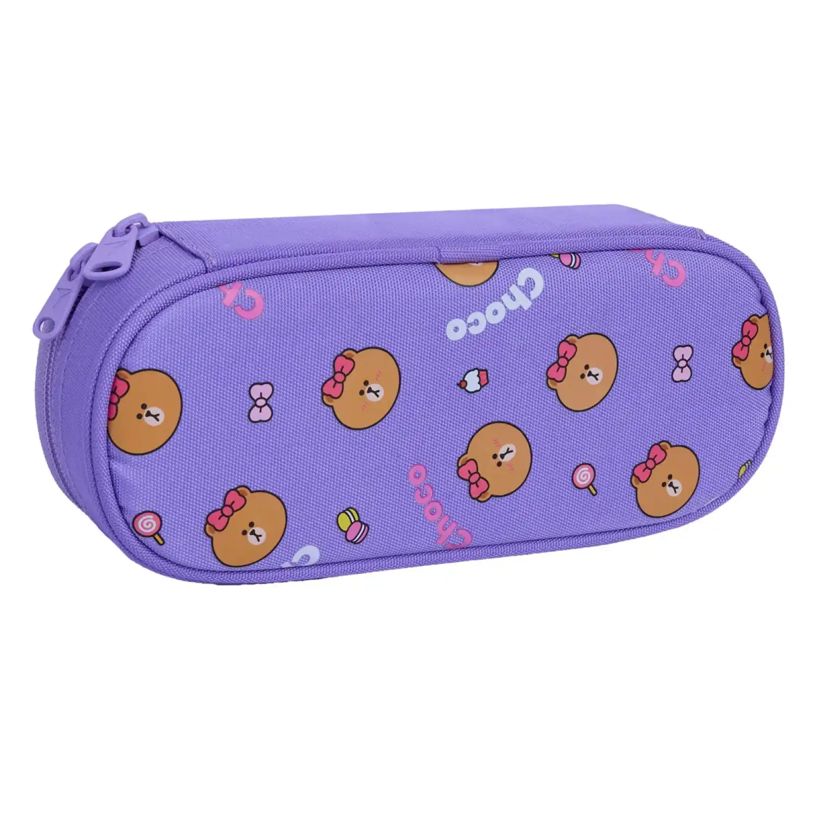 Пенал мягкий YES PH-30 Line Friends Pretty Choco