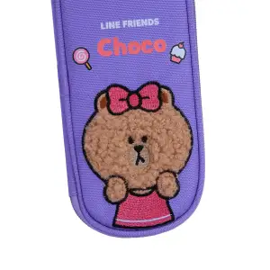 Пенал мягкий YES PH-30 Line Friends Pretty Choco