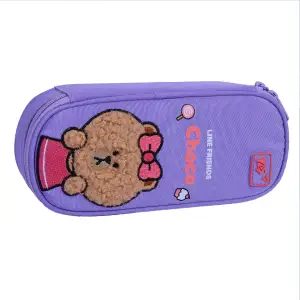 Пенал мягкий YES PH-30 Line Friends Pretty Choco
