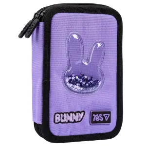 Пенал твердый Yes двойной Shiny Bunny HP-01