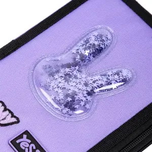 Пенал твердый Yes двойной Shiny Bunny HP-01