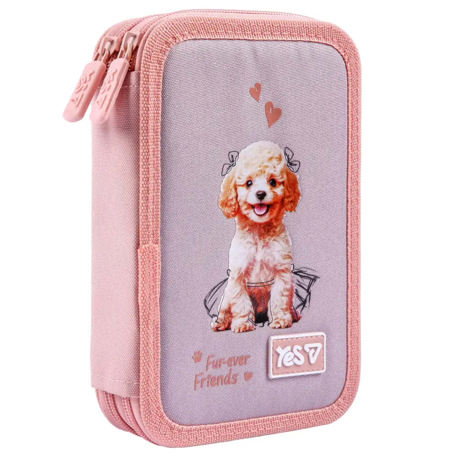 Пенал твердий Yes подвійний My Puppy HP-01